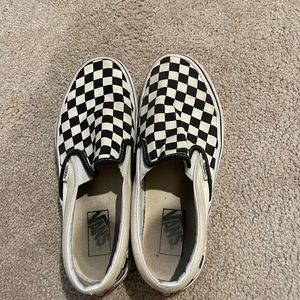 Checkered vans